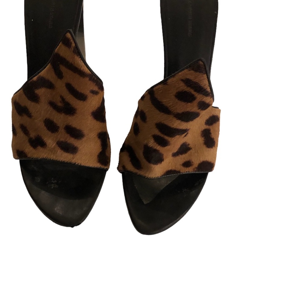 Alexander Wang Pony Hair Sandals - Picture 2 of 6